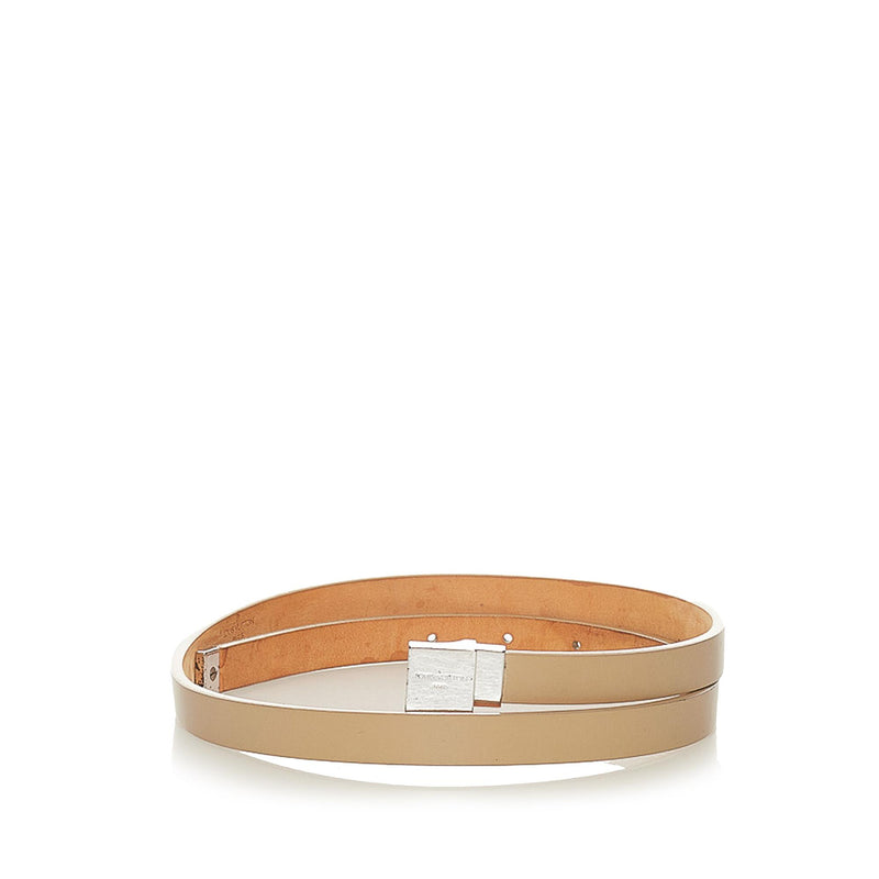 Louis Vuitton Leather Belt - 12 / 30 (SHG-27916)
