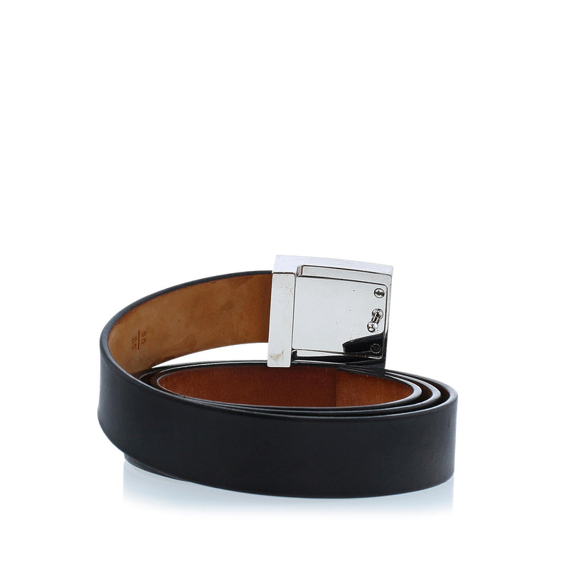 Louis Vuitton Leather Belt - 30 / 75 (SHG-28806)