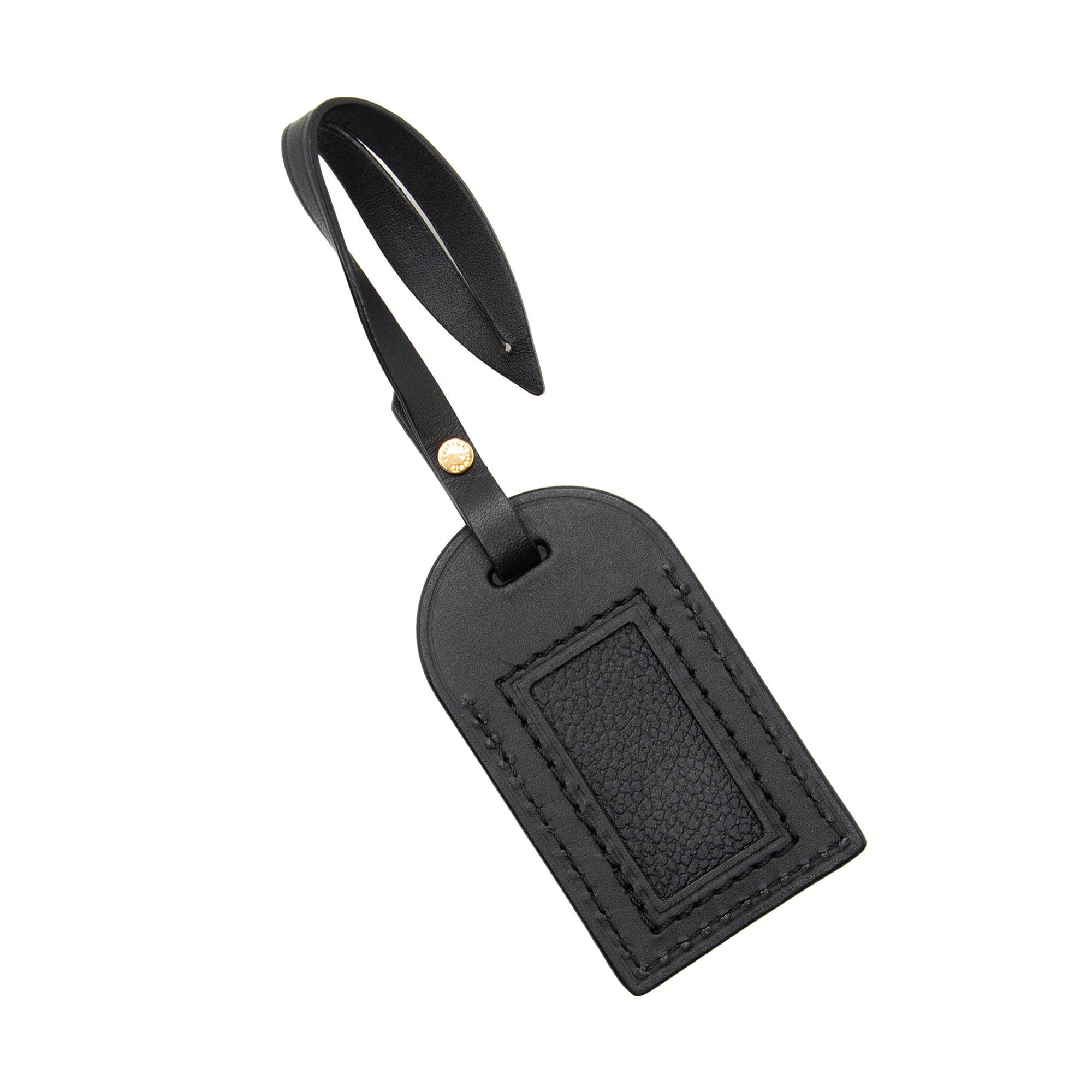 Louis Vuitton Leather Luggage Tag (SHF-22460)