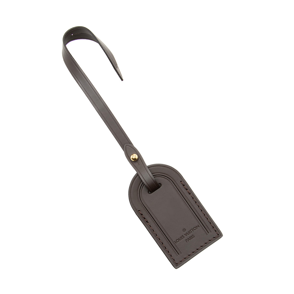 Louis Vuitton Leather Luggage Tag (SHF-22483) – LuxeDH
