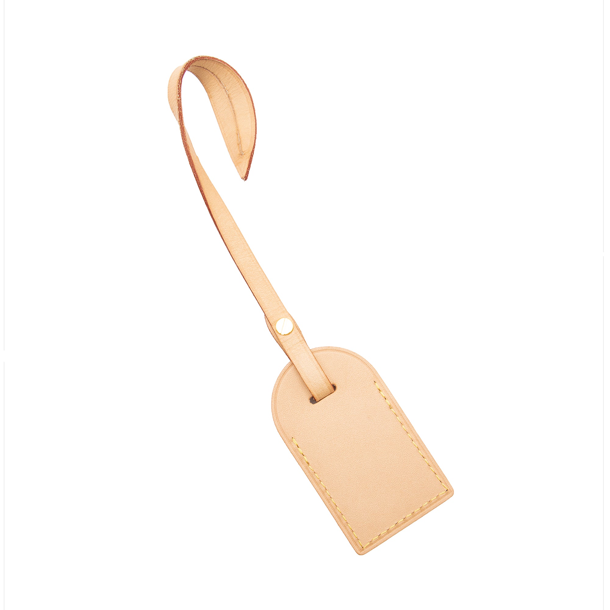 Louis Vuitton Leather Luggage Tag (SHF-22866)
