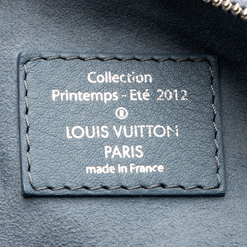 Louis Vuitton Limited Edition Blue Monogram Denim Speedy Round