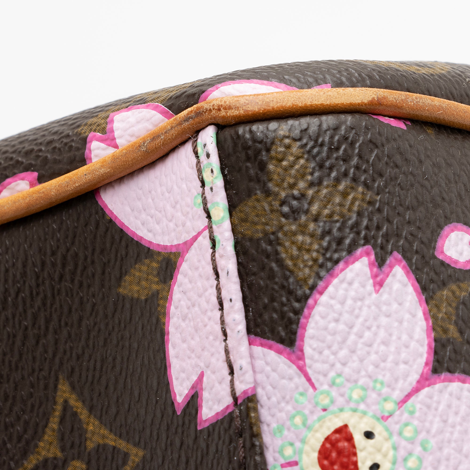 Louis Vuitton Limited Edition Cherry Blossom Sac Retro Satchel (SHF-22
