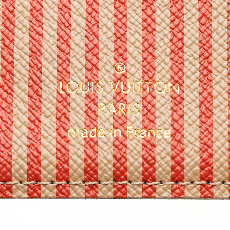 Louis Vuitton Damier Ebene Small Ring Agenda Cover (SHF-18185