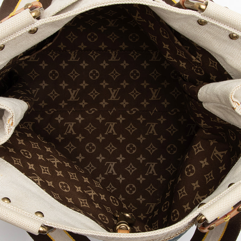 Louis Vuitton Limited Edition Globe Trotter Cabas MM Tote (SHF-22708)