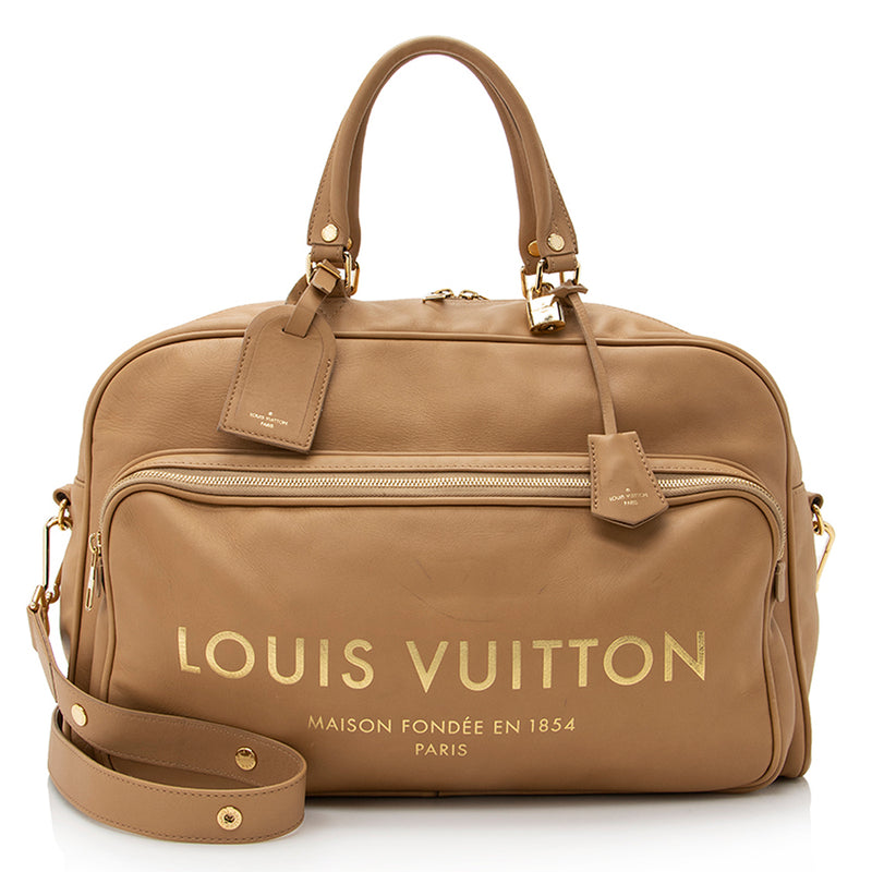 Louis Vuitton Limited Edition Leather Flight Paname Jetlag Weekender ( –  LuxeDH