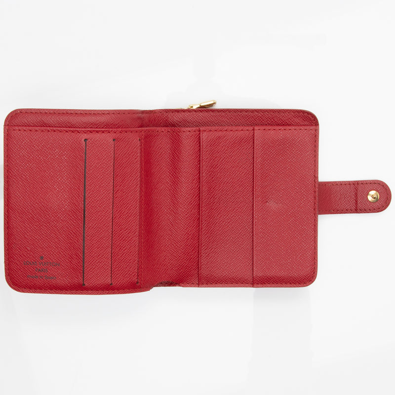 Louis Vuitton Limited Edition Monogram Canvas Cerises Compact Zippy Wallet (SHF-UhgjwD)