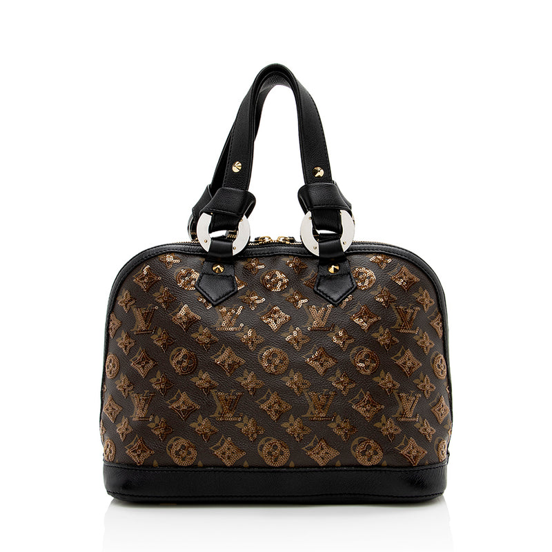 Louis Vuitton Monogram Canvas and Leather Limited Edition Eclipse Mini  Pochette Bag