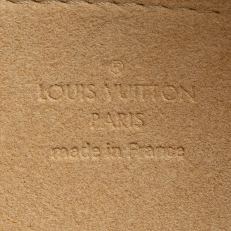 Louis Vuitton Damier Ebene Trunks Labels Pochette Milla MM – STYLISHTOP