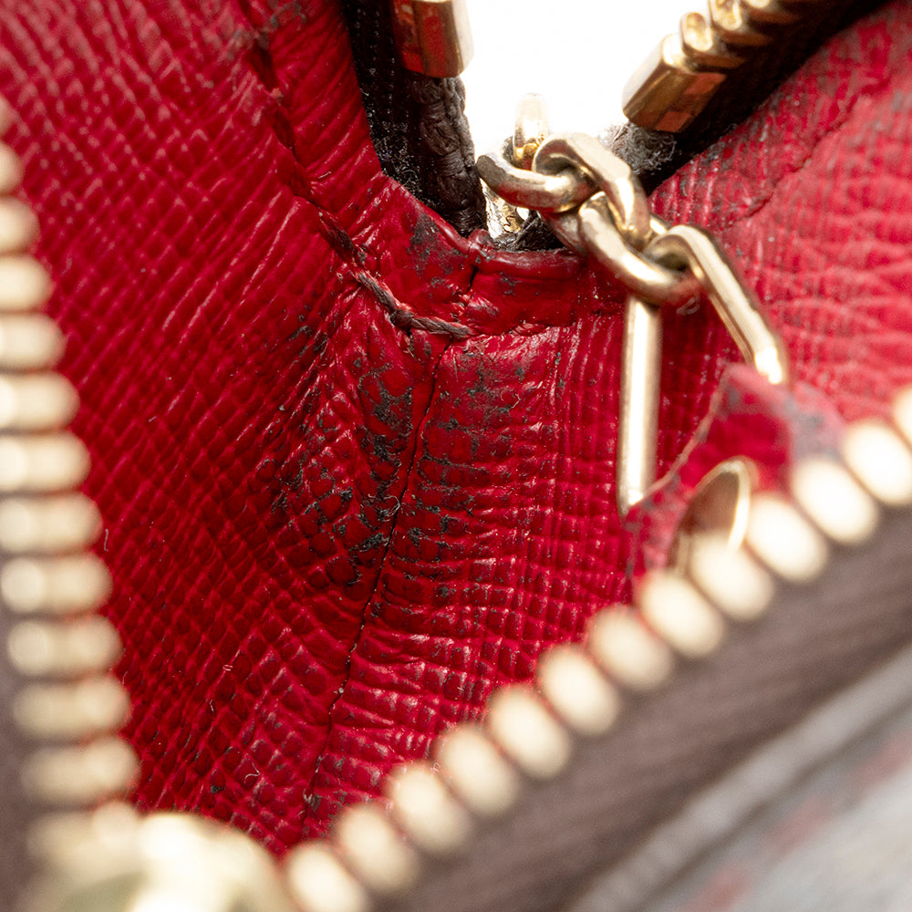 Louis Vuitton Limited Edition Monogram Cerises Round Coin Pouch (SHF-22151)