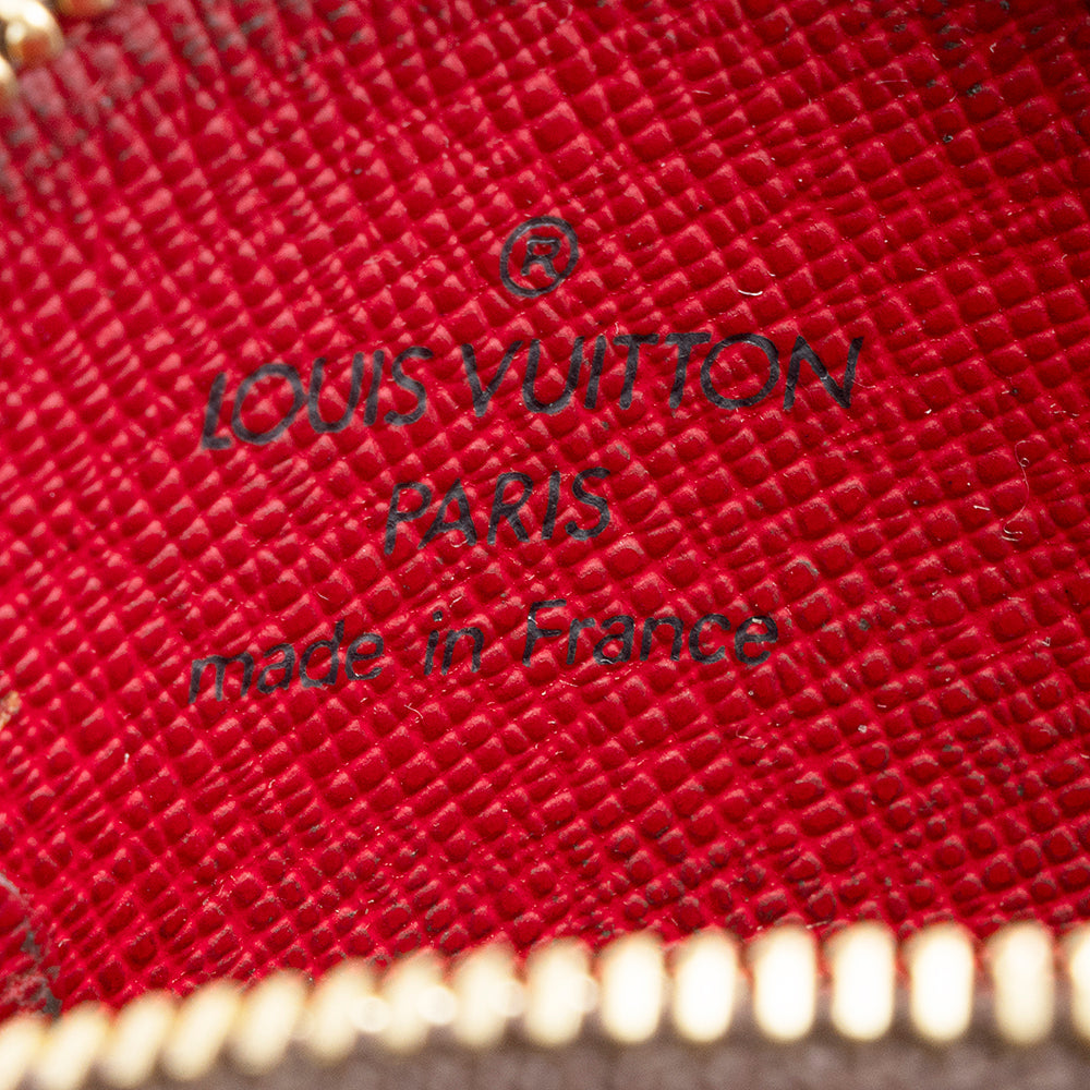 Louis Vuitton Limited Edition Monogram Cerises Round Coin Pouch (SHF-22151)