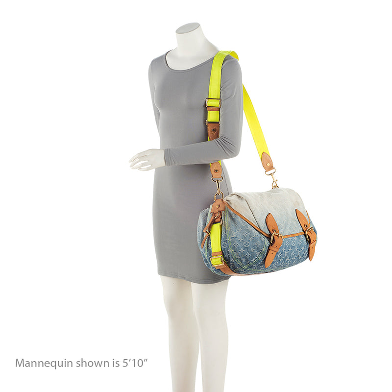 LV Monogram Denim Sunrise, Women's Fashion, Bags & Wallets