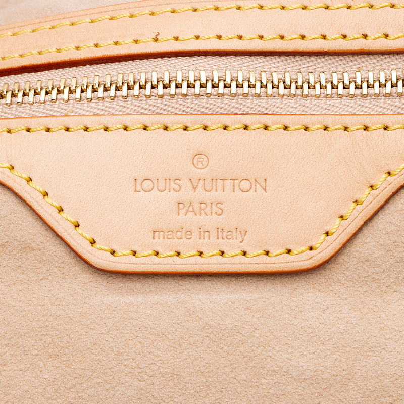 Louis Vuitton Limited Edition Monogram Denim Sunshine Tote (SHF-19033)