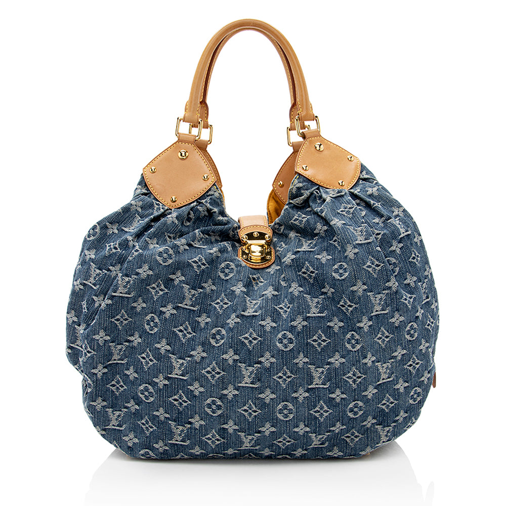 Louis Vuitton Monogram Denim Hobo Bag