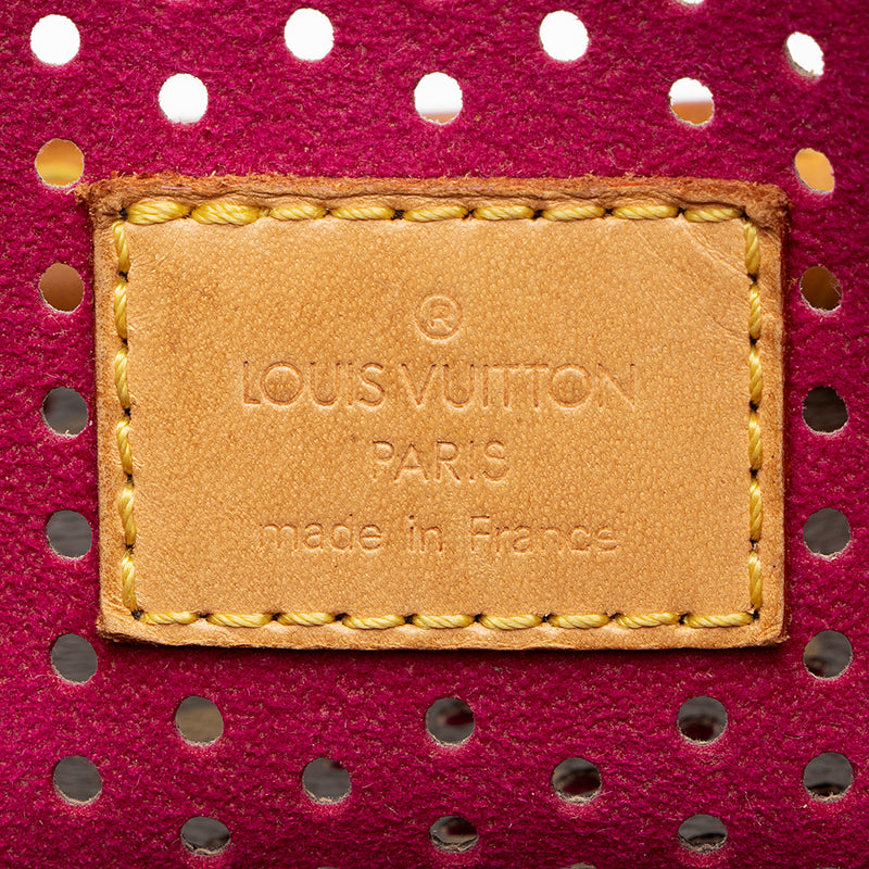Louis Vuitton Fuchsia Monogram Perforated Canvas Limited Edition Speedy 30  Bag Louis Vuitton