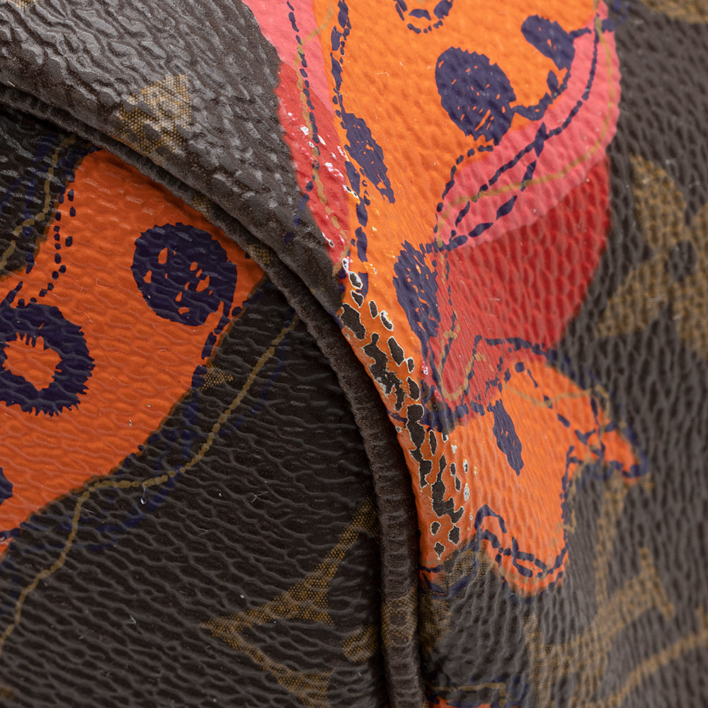 Louis Vuitton Limited Edition Monogram Ramages Neverfull MM Tote (SHF-21909)