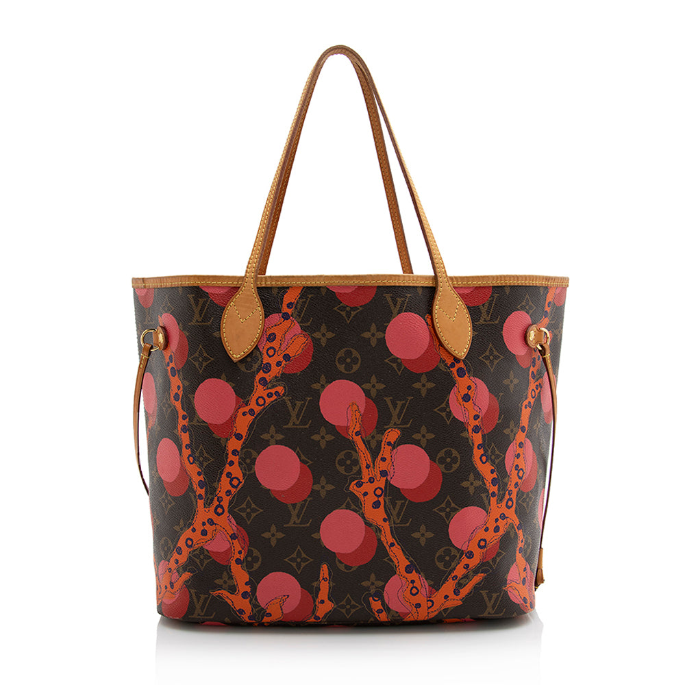Louis Vuitton Limited Edition Monogram Ramages Neverfull MM Tote (SHF-21909)