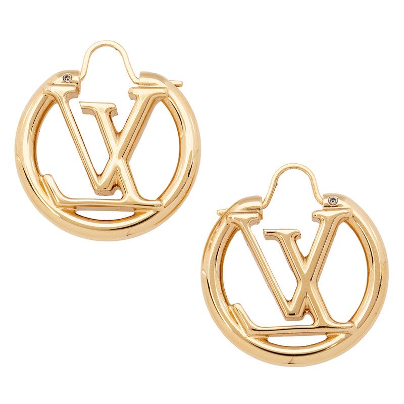 are louis vuitton earrings real gold
