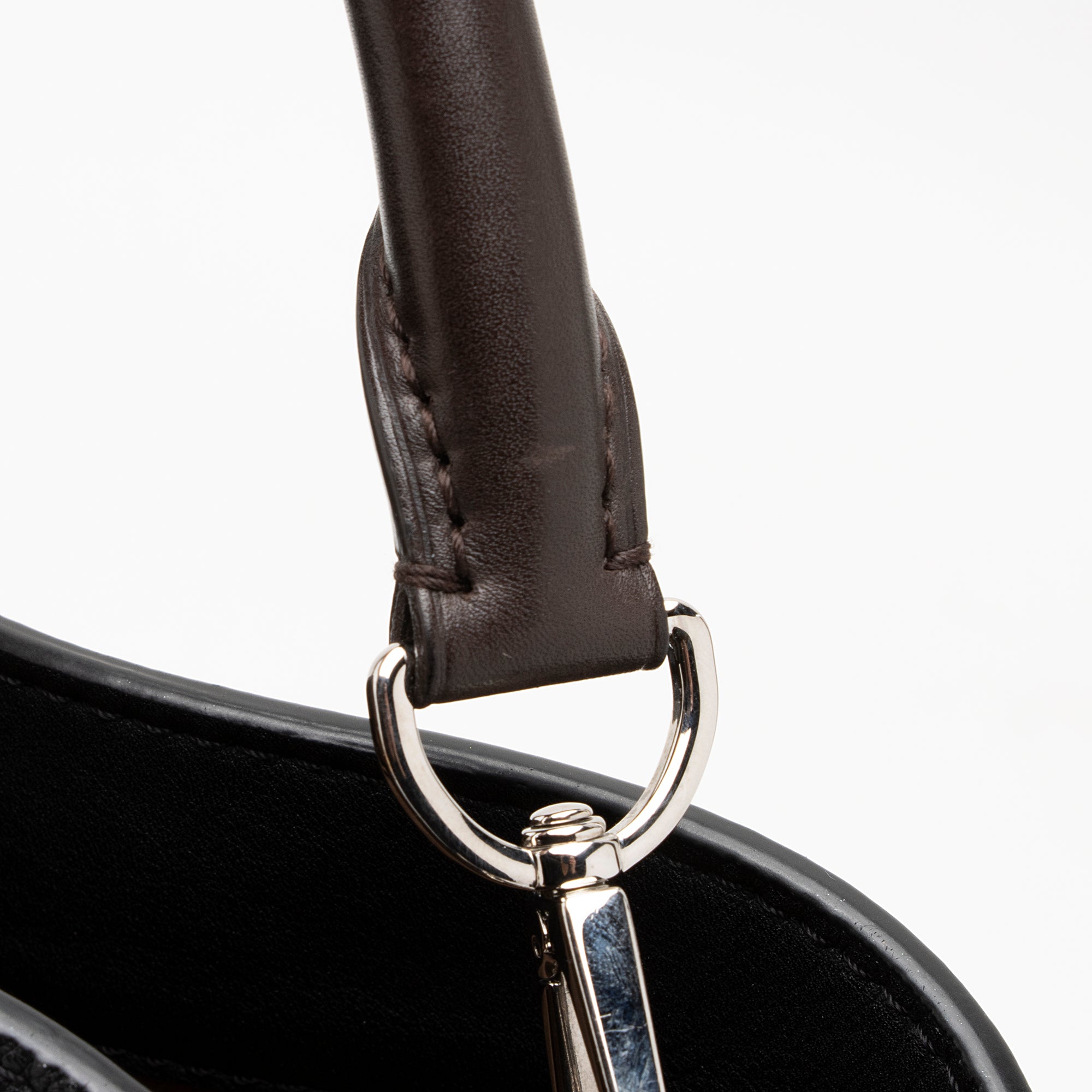 Louis Vuitton Mahina Leather Babylone PM Satchel (SHF-HdztJo)