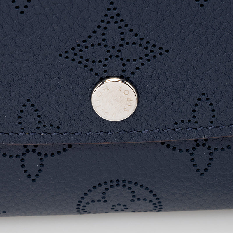 Louis Vuitton Mahina Iris Compact Wallet, Grey