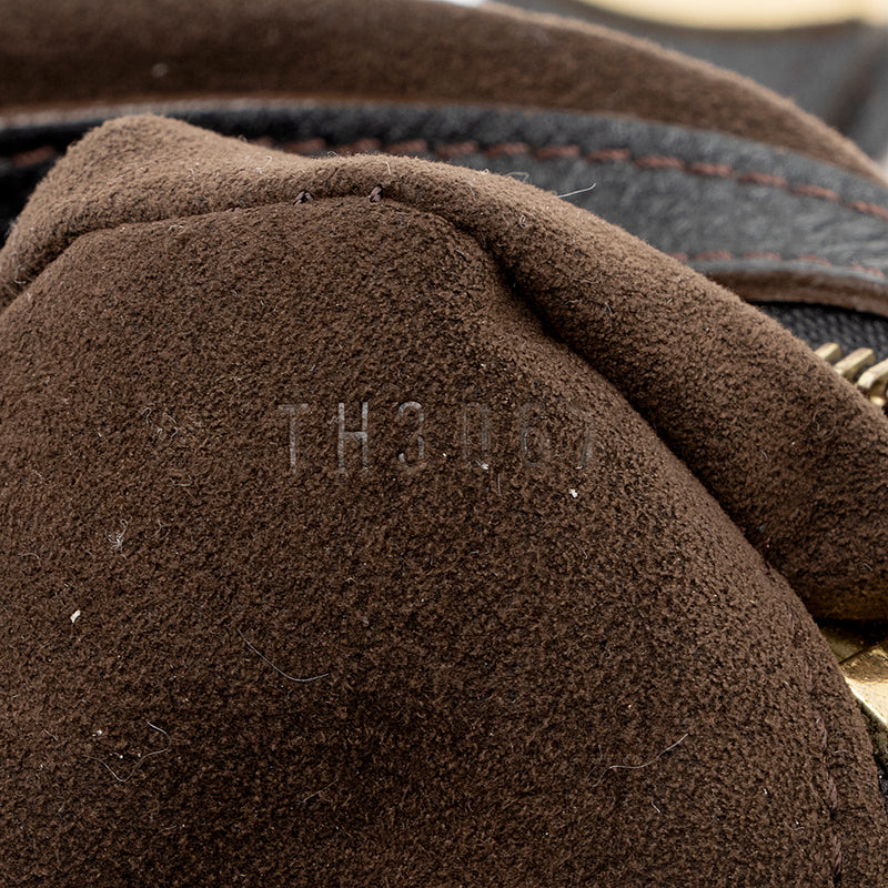 Louis Vuitton Mahina Leather L Hobo (SHF-17664)