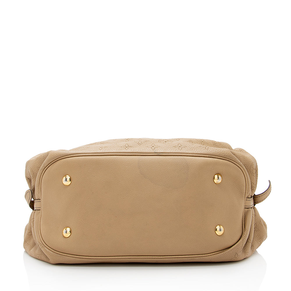 Louis Vuitton Mahina Leather L Hobo (SHF-20688)