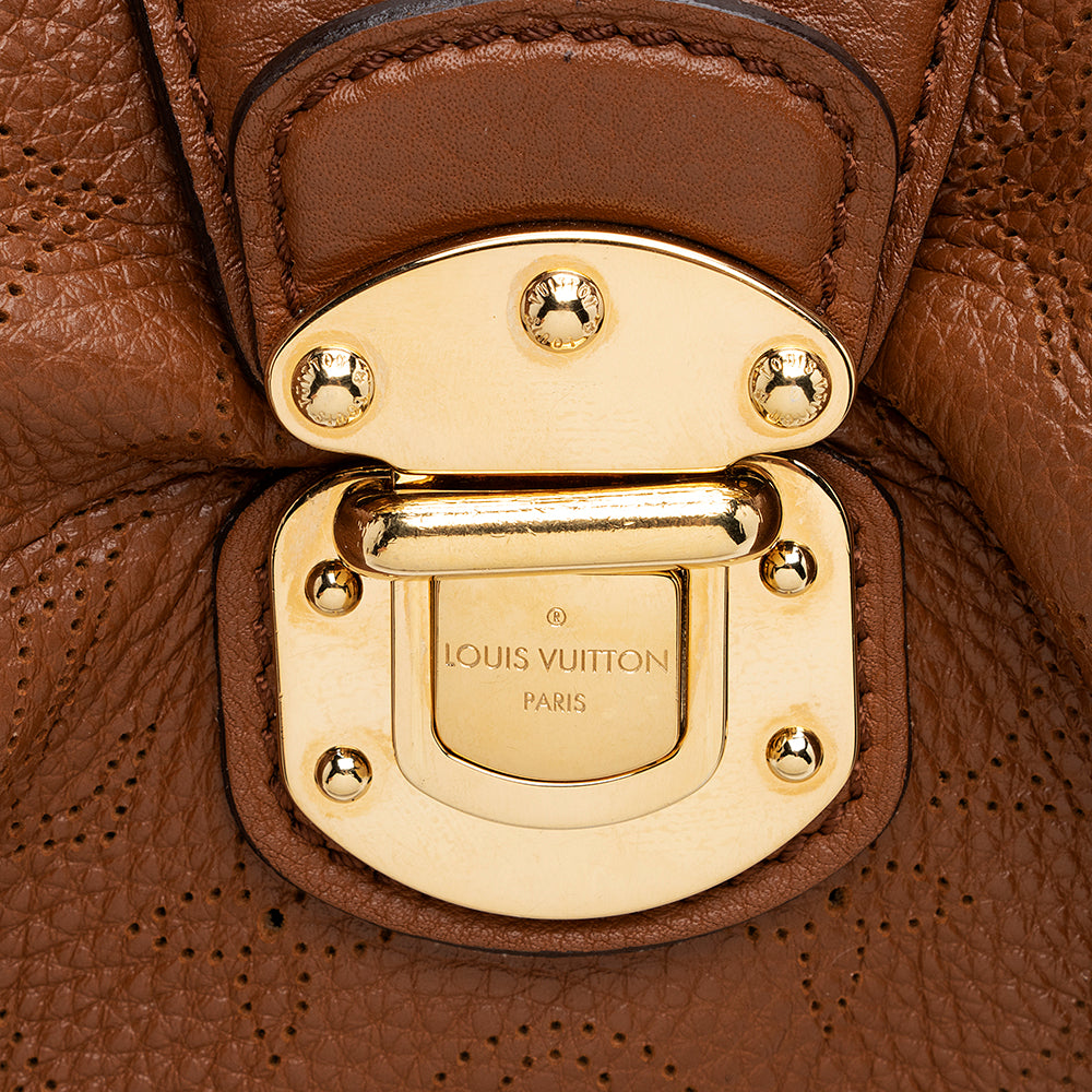 Louis Vuitton Mahina Leather Lunar PM Shoulder Bag (SHF-20919)