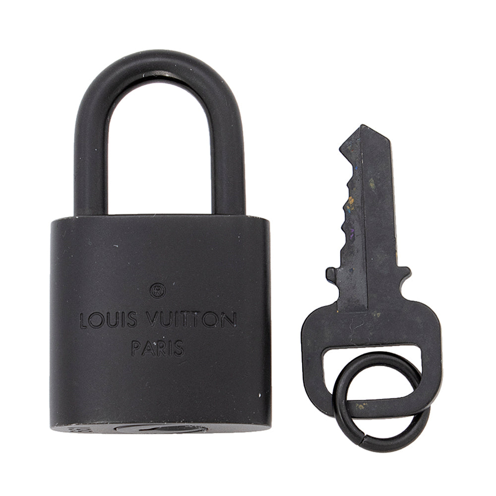 Louis Vuitton Matte Black Lock and Key (SHF-20507)