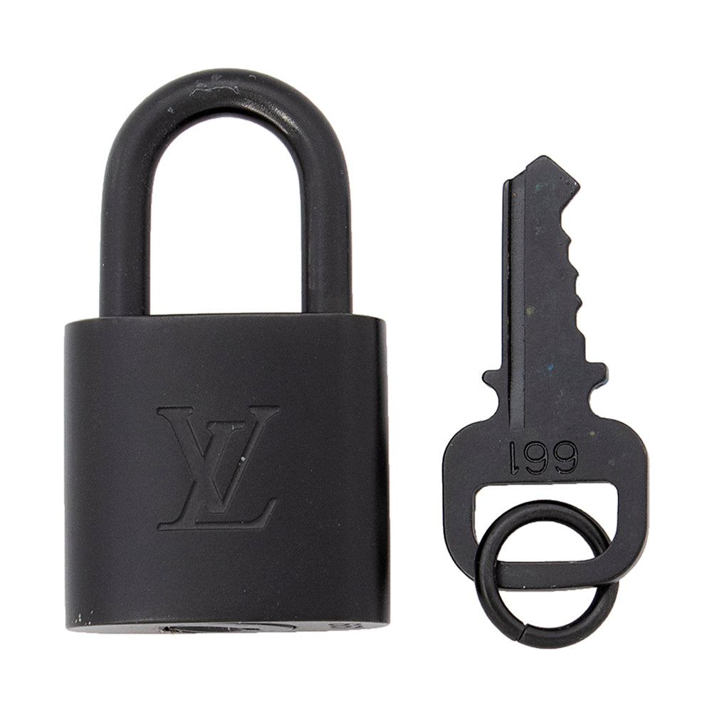 Louis Vuitton Matte Black Lock and Key (SHF-20507)