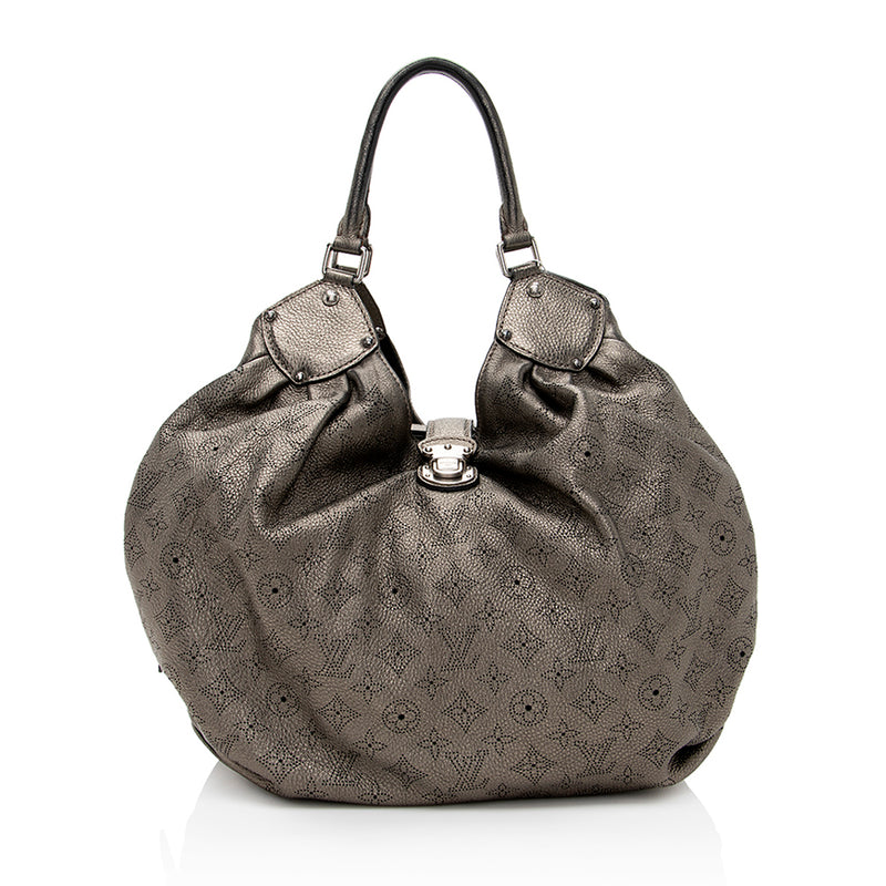 Louis Vuitton, Bags, Louis Vuitton Mahina Xl Bag Grey