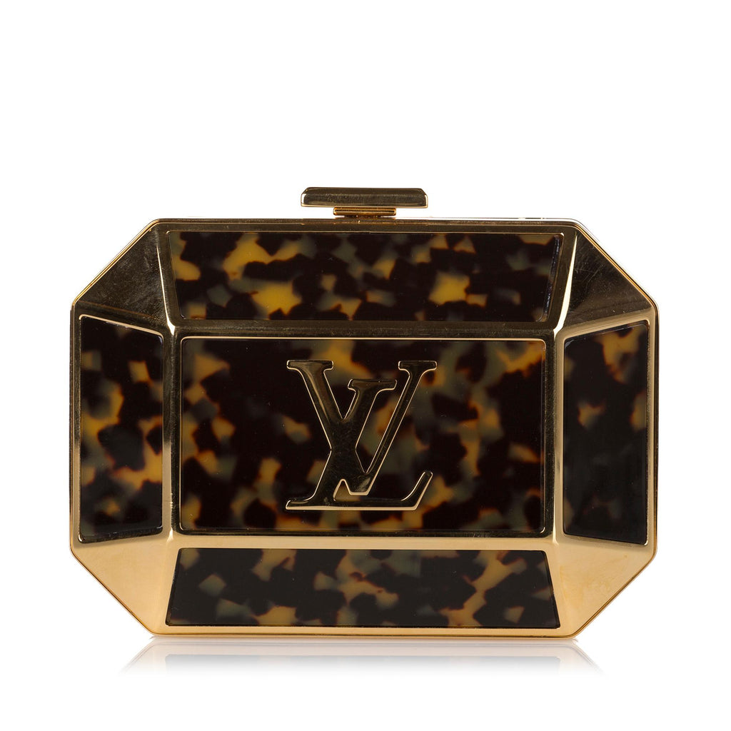 Louis Vuitton Metallic Satin Monogram Aumoniere Jewelry Roll Case Clutch  399lvs5