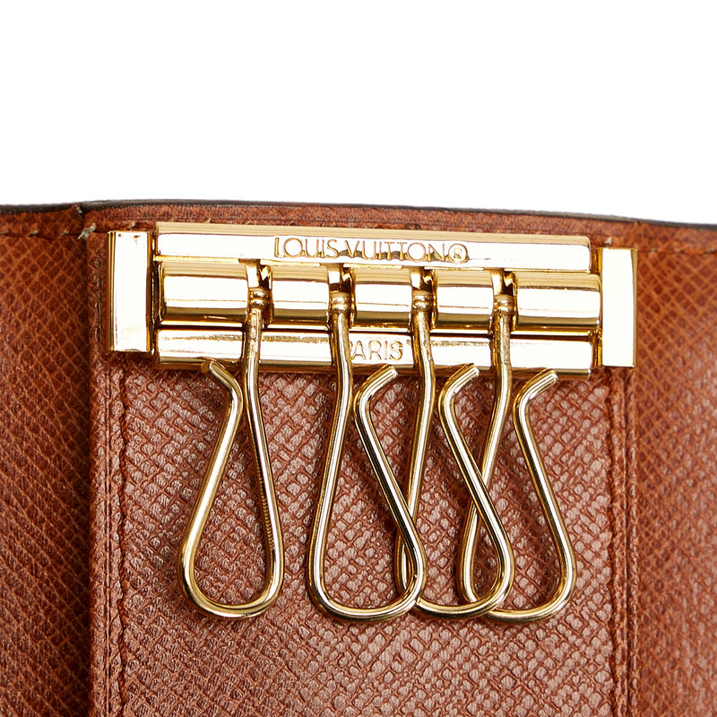 Louis Vuitton Monogram 4 Key Holder (SHG-36927) – LuxeDH