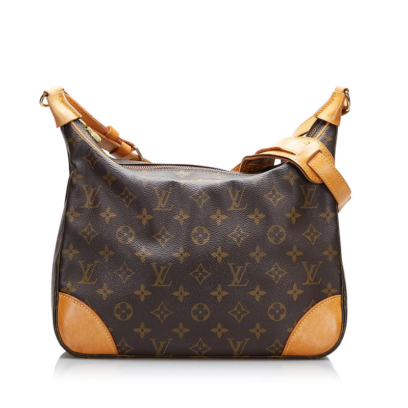 Louis Vuitton Boulogne Bag Brown For Women 29cm / 11.4in M45832 