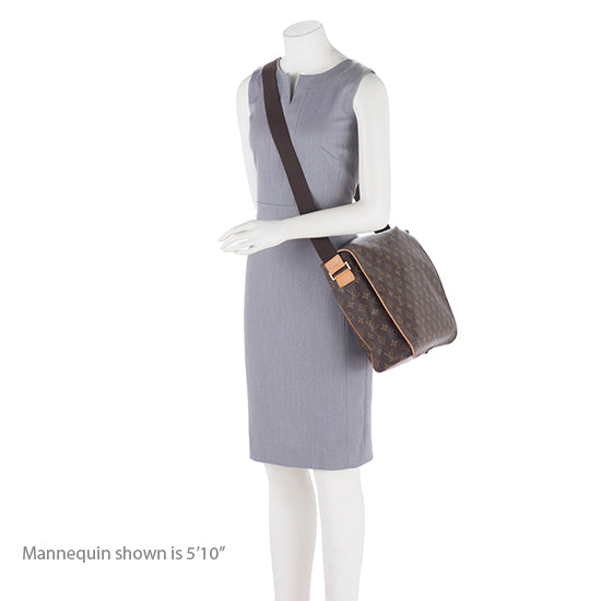 Louis Vuitton Monogram Canvas Abbesses Messenger Bag - FINAL SALE (SHF-15769)
