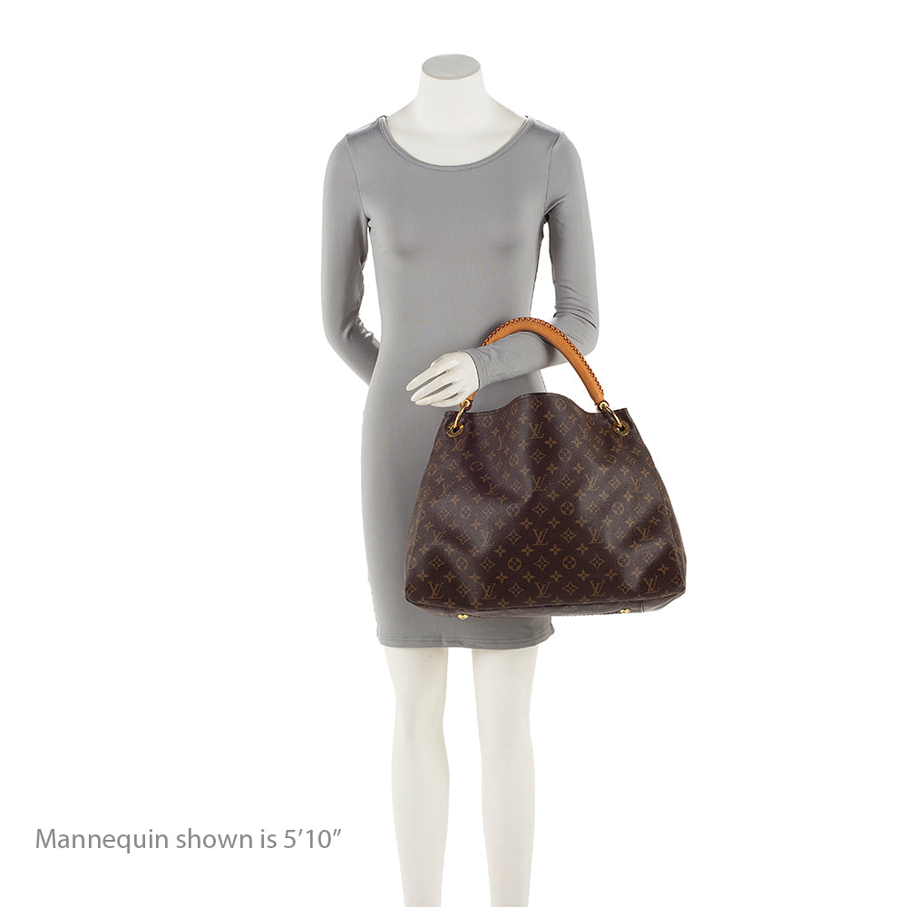 Louis Vuitton Monogram Canvas Artsy MM Shoulder Bag (SHF-20122)