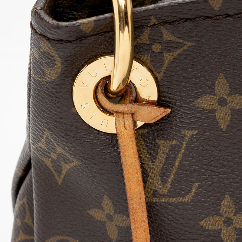 Louis Vuitton Monogram Canvas Artsy MM Shoulder Bag (SHF-20685)