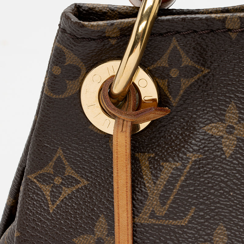 Louis Vuitton Monogram Canvas Artsy MM Shoulder Bag (SHF-20687)