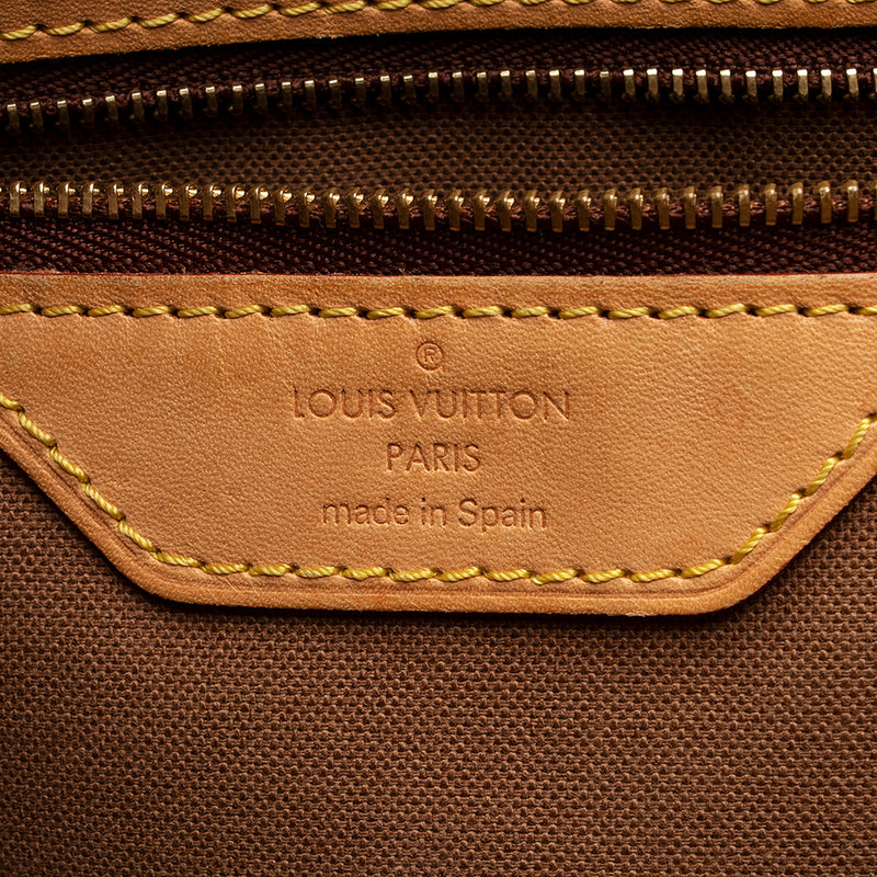 Louis Vuitton Monogram Canvas Batignolles Horizontal Tote (SHF-20341)