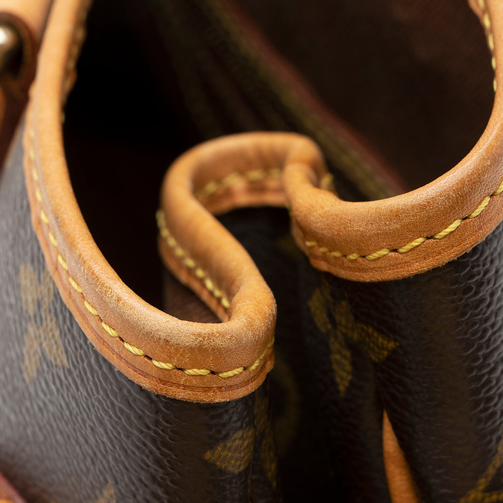 Louis Vuitton Monogram Canvas Batignolles Horizontal Tote (SHF-21274)