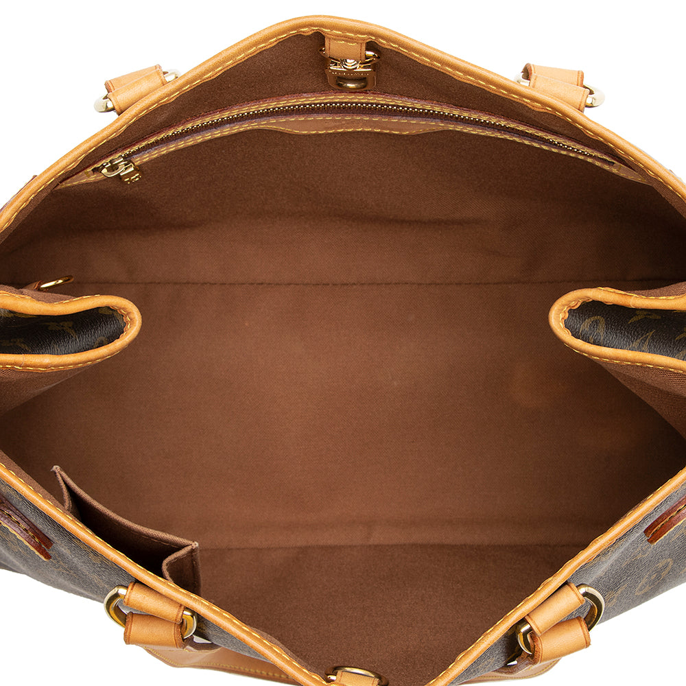 Louis Vuitton Monogram Canvas Batignolles Horizontal Tote (SHF-21274)