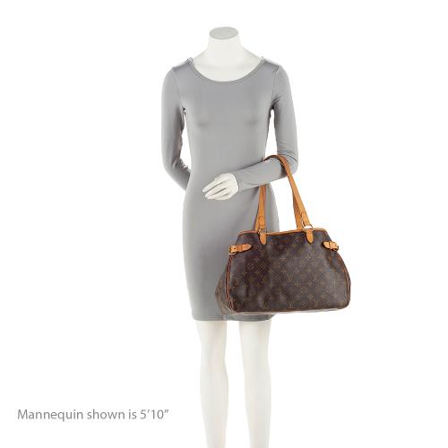 Louis Vuitton Monogram Canvas Batignolles Horizontal Tote (SHF-21274)