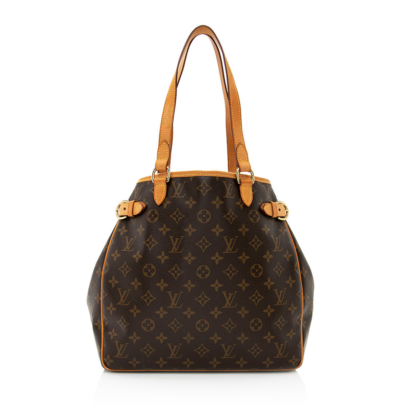 Pre-Owned Louis Vuitton Batignolles Monogram Brown Shoulder Bag