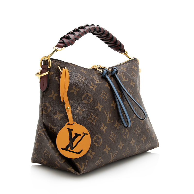 Louis Vuitton, Bags, Louis Vuitton Braided Handle Beaubourg Hobo Monogram  Canvas Mini Brown