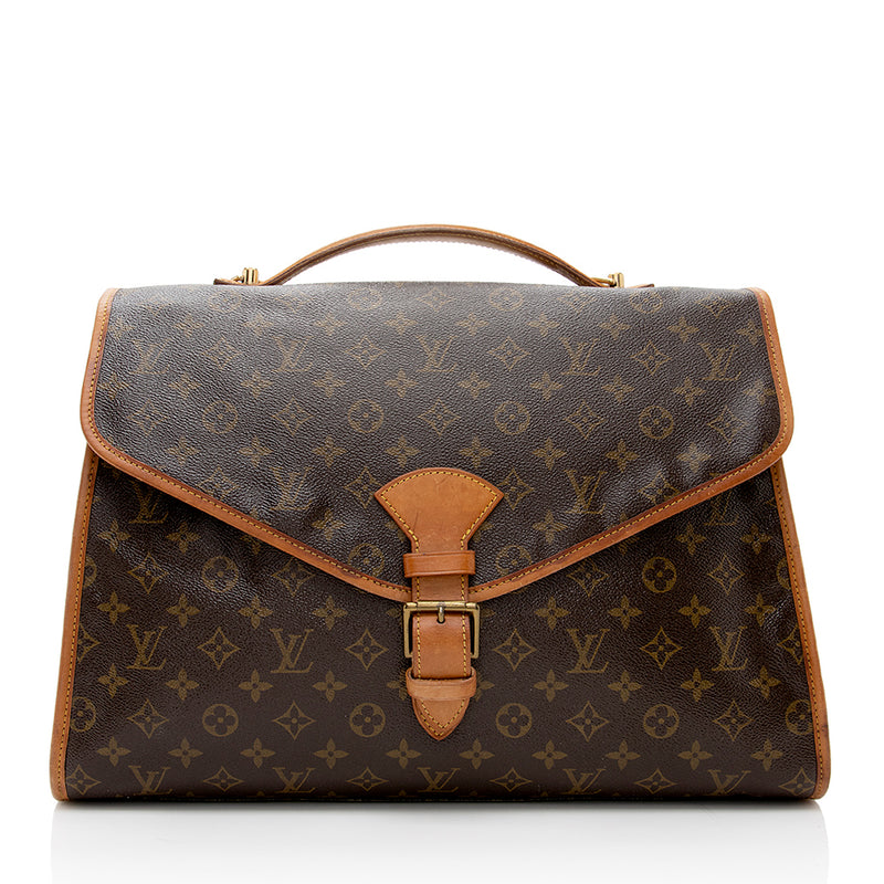 Louis Vuitton Vintage Monogram Canvas Bel Air GM Shoulder Bag (SHF-178 –  LuxeDH