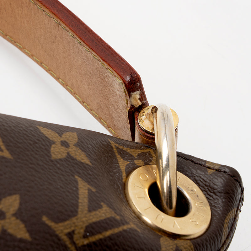 Louis Vuitton Berri Handbag Monogram Canvas MM Brown 1993101