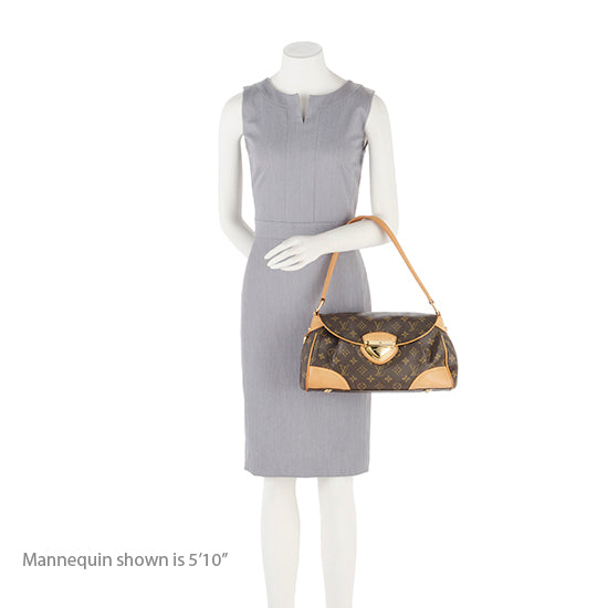 Louis Vuitton Monogram Canvas Beverly MM Shoulder Bag (SHF-18114)