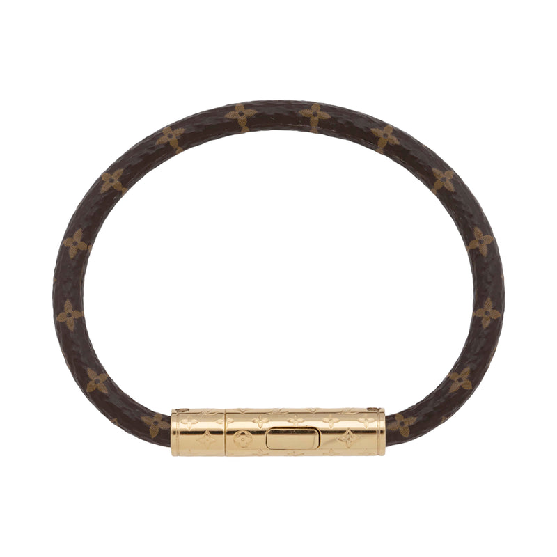 Louis Vuitton Monogram Confidential Bracelet in Metallic