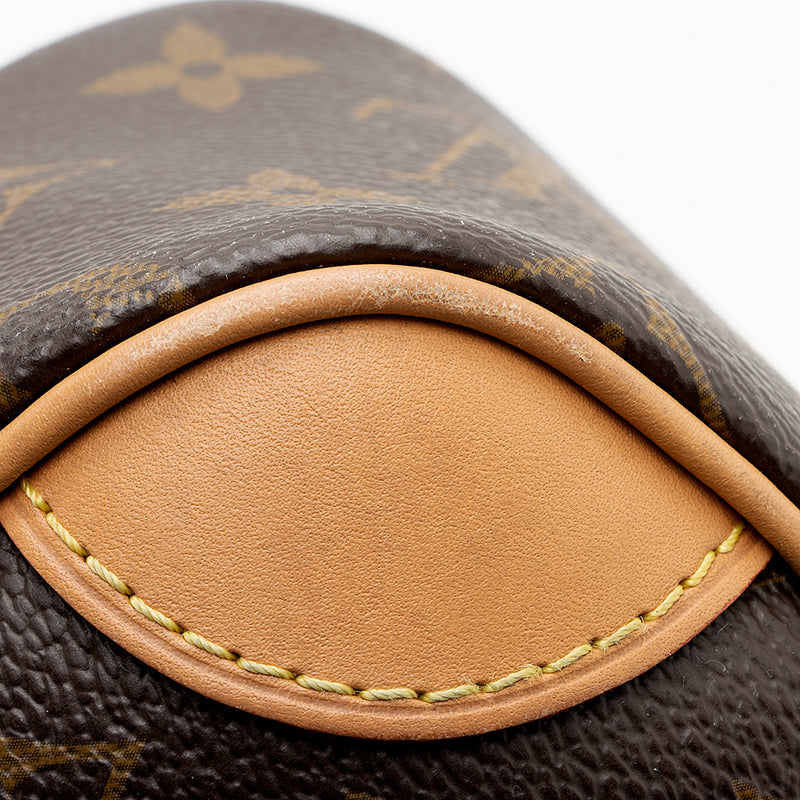Authentic Louis Vuitton Monogram Deauville Hand Bag Purse M47270 LV K0481