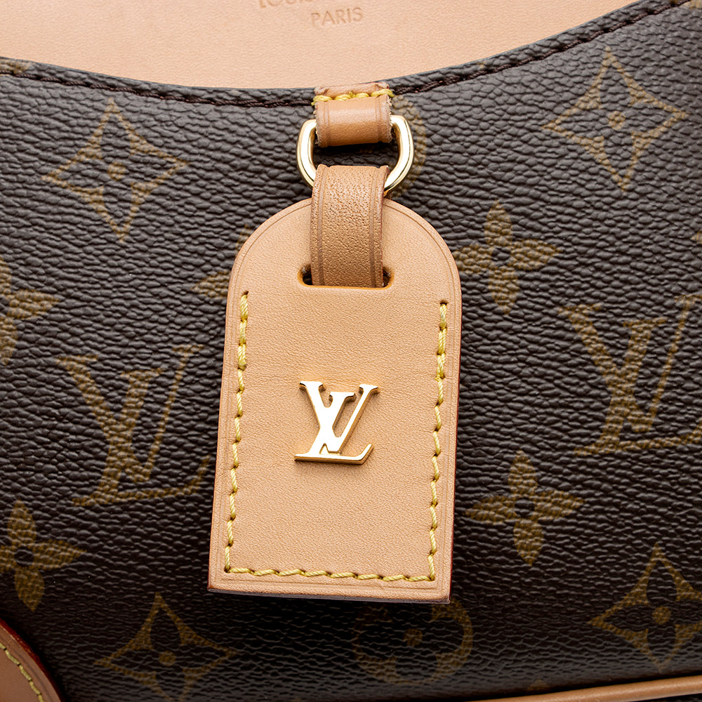 Louis Vuitton Monogram Canvas Deauville Mini Shoulder Bag (SHF-20470)