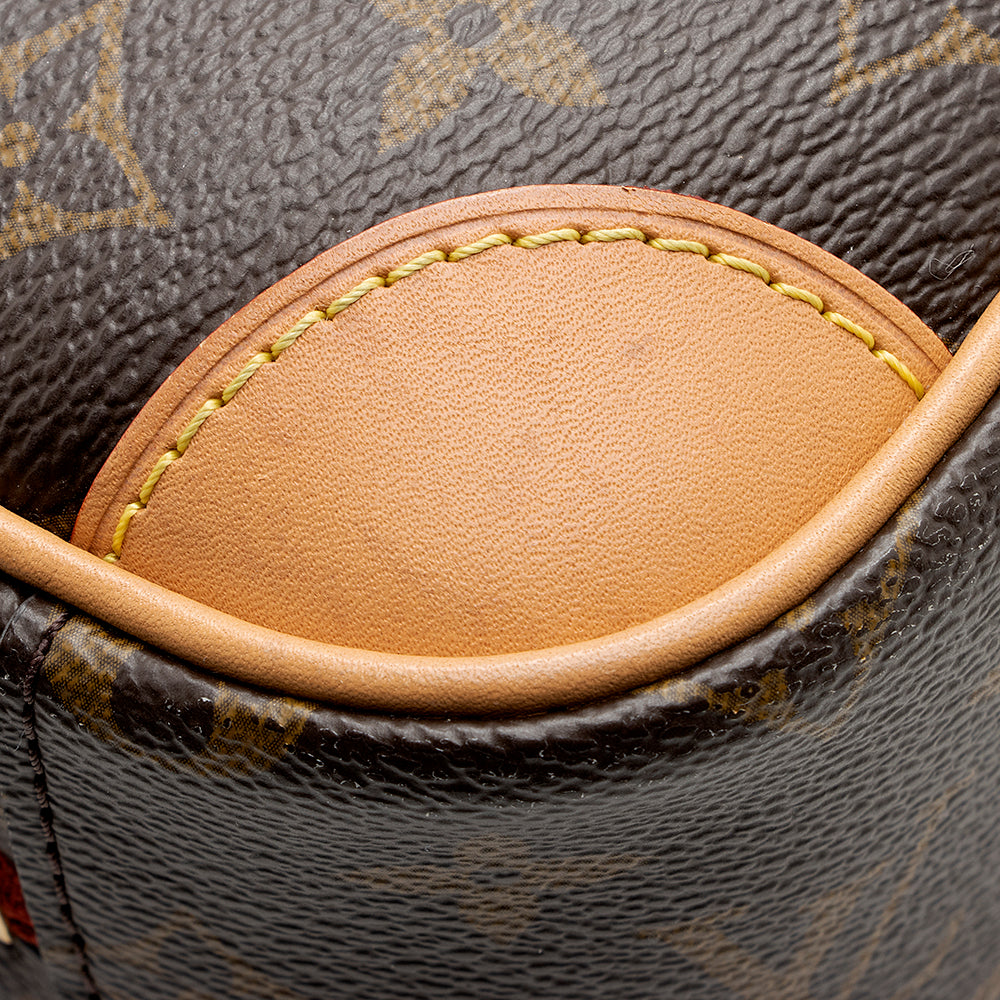 Louis Vuitton Monogram Canvas Deauville Mini Shoulder Bag (SHF-20470)